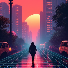 Digital Sunset