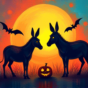 Donkey Halloween