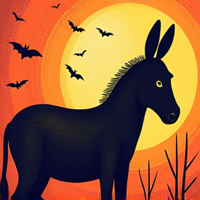 Donkey Halloween