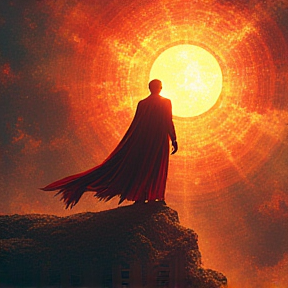 Superman on the Sun