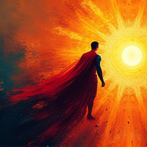 Superman on the Sun