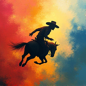 Cowboy in the Sky