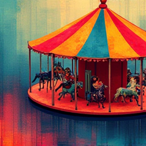 Ride me merry-go-round 