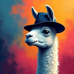 Llamas with Hats