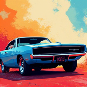 Aaron's Blue Charger