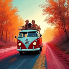 Reisen im VW Bus