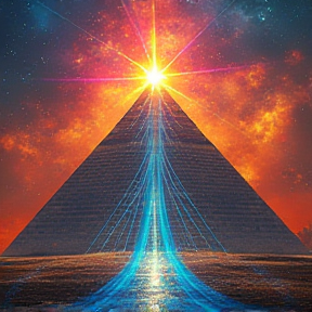 Pyramids of Light