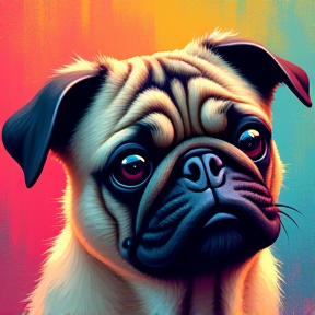 Weird pug