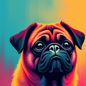 Weird pug