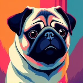 Weird pug