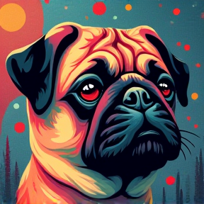 Weird pug