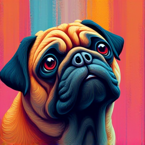 Weird pug