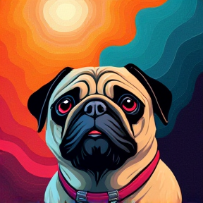 Weird pug