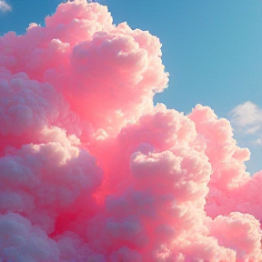 Cotton Candy Clouds