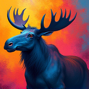 Blue Moose of Destruction