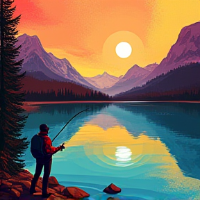 Fishing in the Rockies