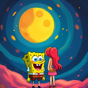 Moonlit Love Under the Sea