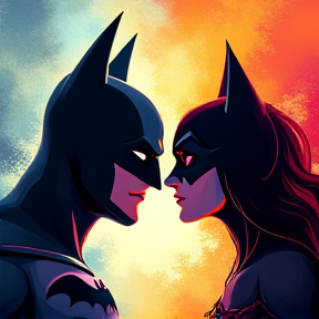 The Dark Knight vs. The Feline Femme Fatale