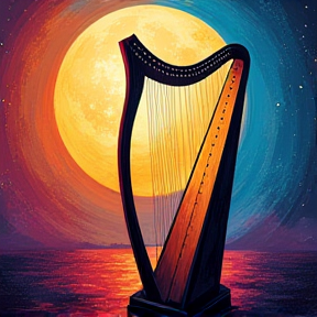 Moonlit Harp