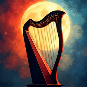 Moonlit Harp