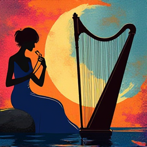 Moonlit Harp