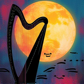 Moonlit Harp