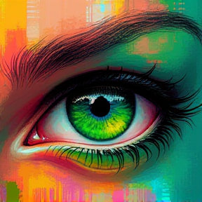 Ojos verdes