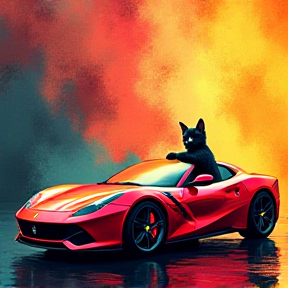 Thema Pupsbackenbär Im Ferrari