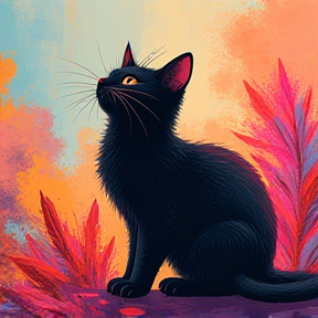 Inka the Black Cat