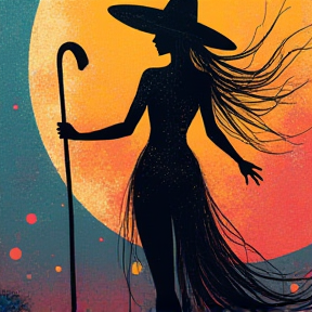 Paddleboard Witch