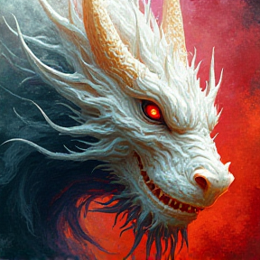 Ryzn the White Dragon