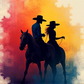 Cowboy and Cowgirl