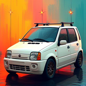 Fiat Panda Alb