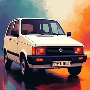 Fiat Panda Alb