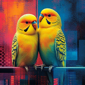 Budgies Love to Sing