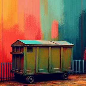 Hugh and the dumpster