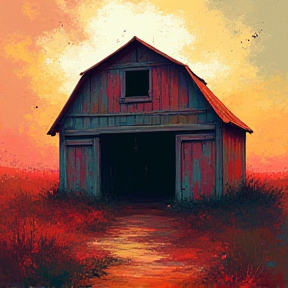 The barn