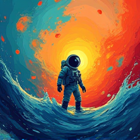 Astronaut in the Ocean