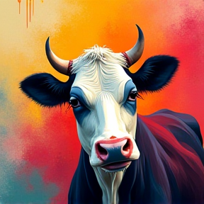 The Colorful Cow