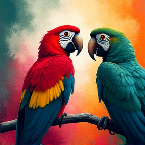 Bob and Jack the Parrots