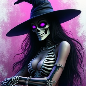 Skeleton Lady of Shadows