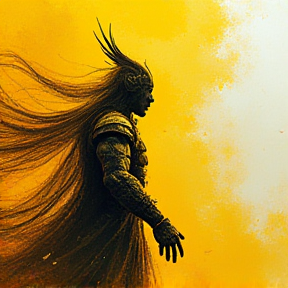 YELLOW HUMAN WARRIOR