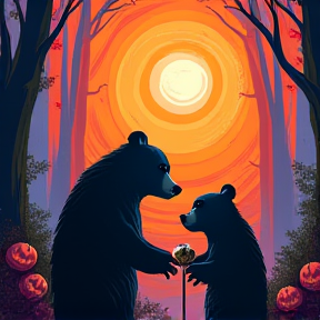 Spooky Bears on Halloweenie