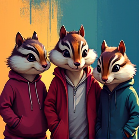 Chipmunk Boy Band