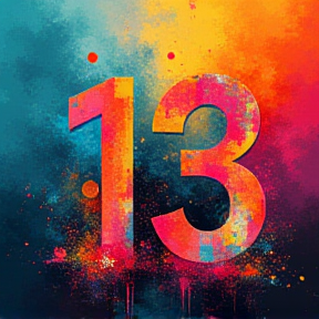 13