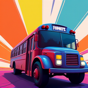 Fortnite battle bus