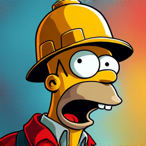 Homer the Weed Smoking Bad Builder