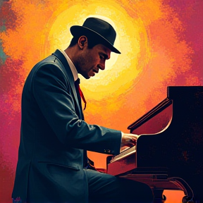 the piano man