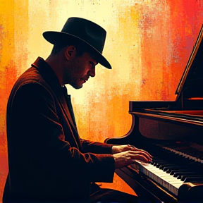 the piano man