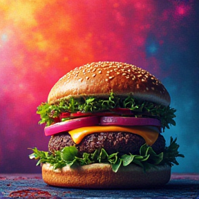 Space alien Burger!